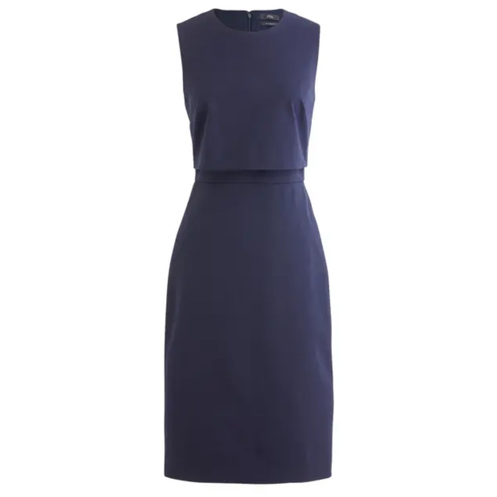 NWT J. Crew Sleeveless Going Places Dress sz 6